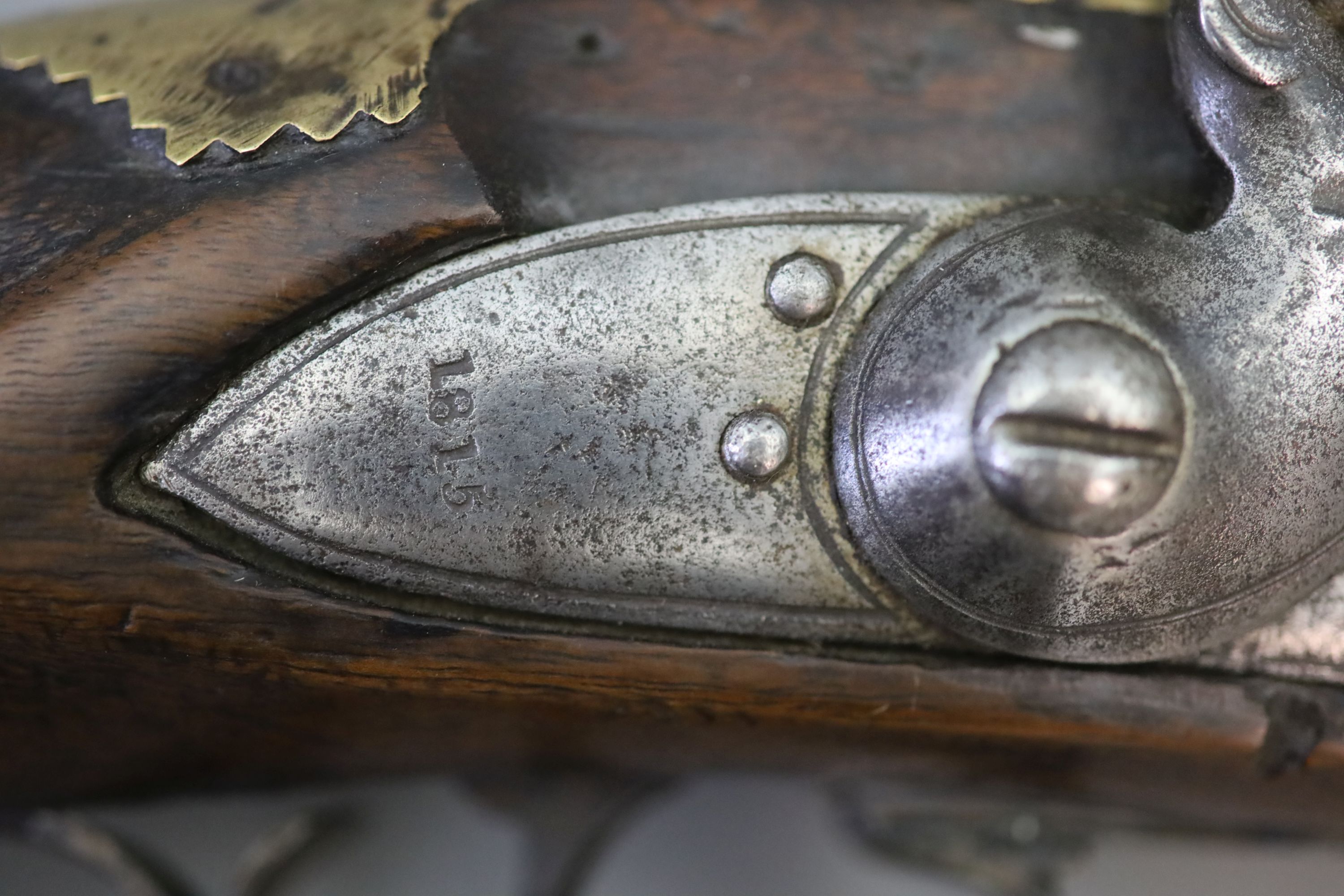 An early 19th century Indian flintlock blunderbuss, East India Company, Total length 95 cm